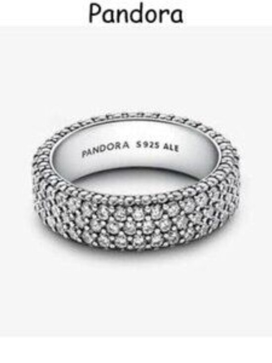 Pandora Silver Sparkling ring7 - Picture 2 of 2